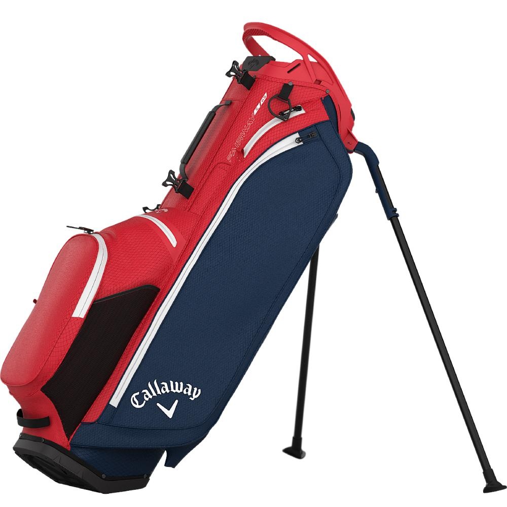 Callaway Fairway C Hyper Dry Stand Bag 2026 - Rot Weiß Navy