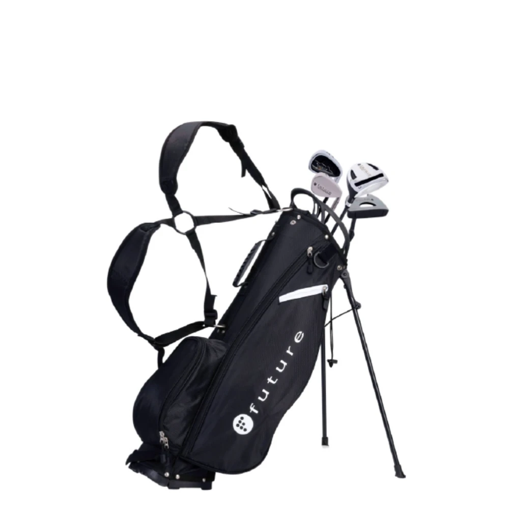 FastFold Future 5-Piece Junior Golfset 2026 Stand Bag (12-16 Jahre) - Schwarz