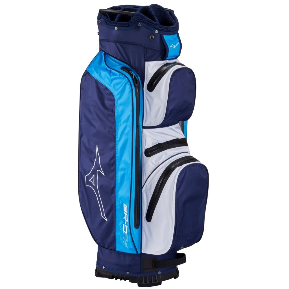 Mizuno BR-DRI Waterproof Cart Bag 2024 - Navy Blue