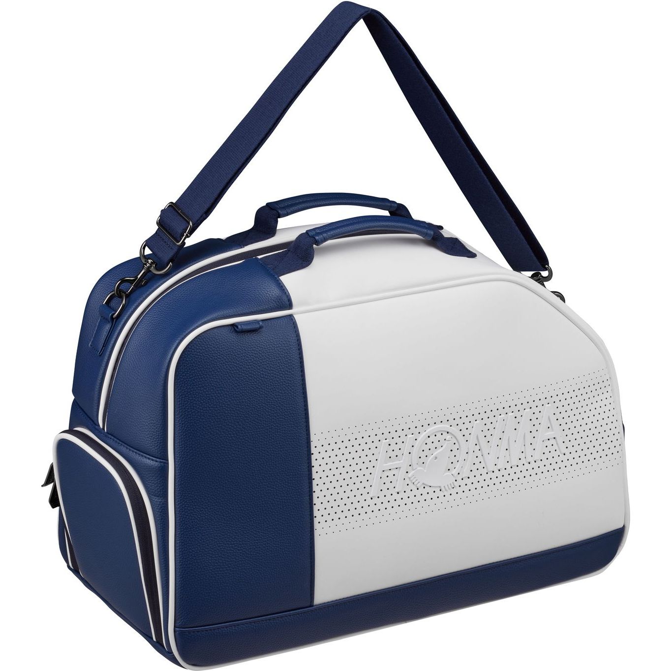 HONMA Boston Bag Blau Weiß BB12501