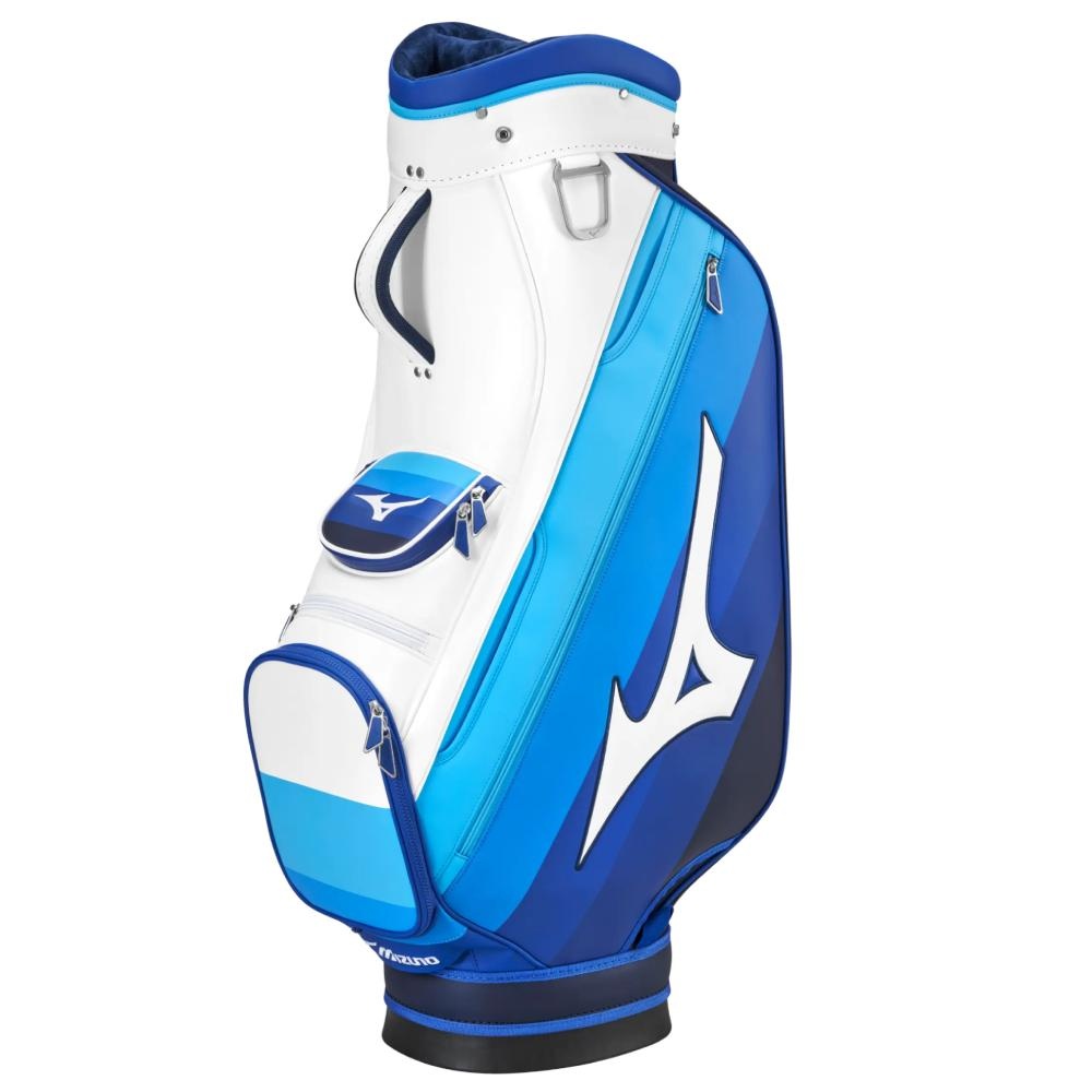 Mizuno Tour Cart Bag 2025 - Blau Weiß