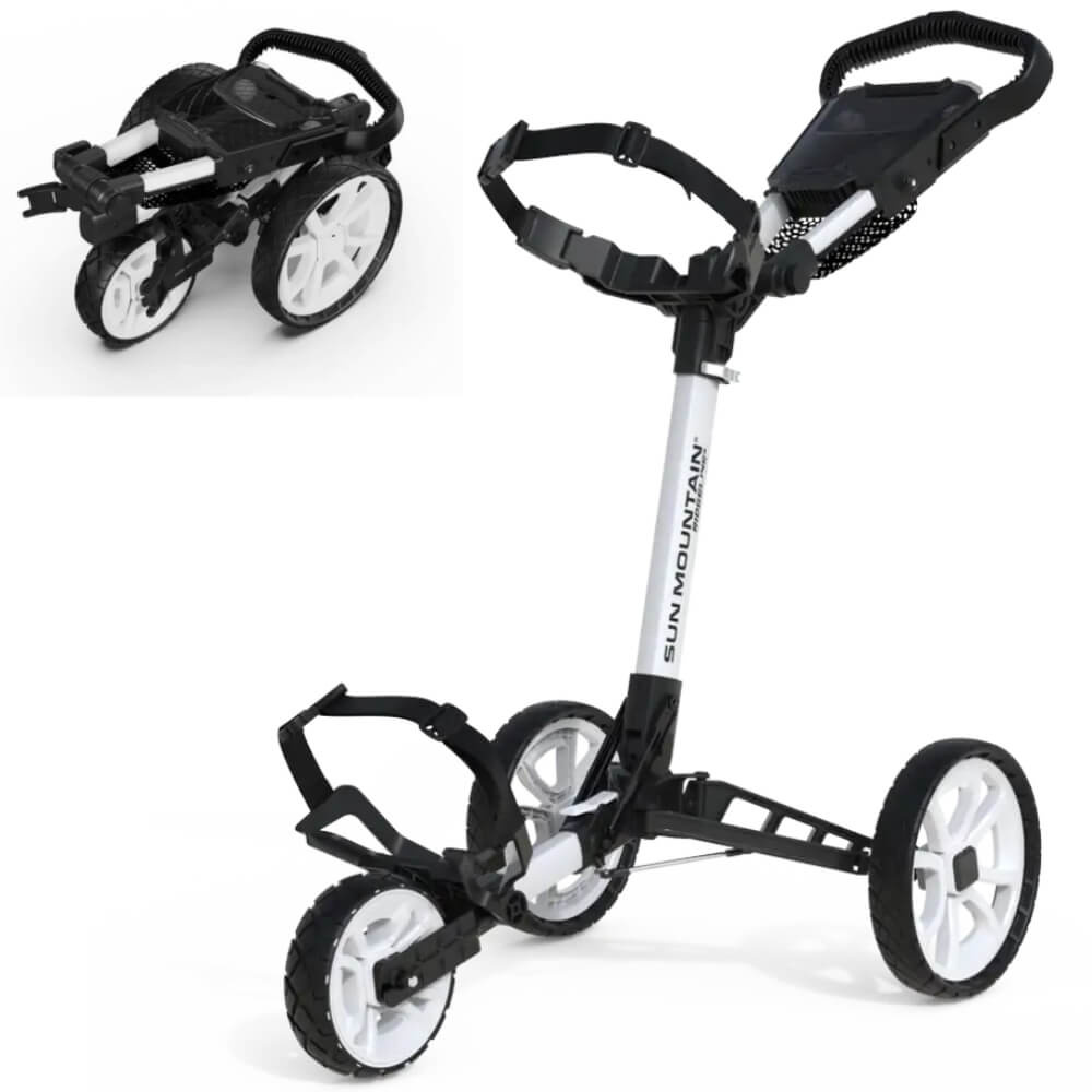Sun Mountain Ridgeline 3 Golftrolley 2024 Weiß