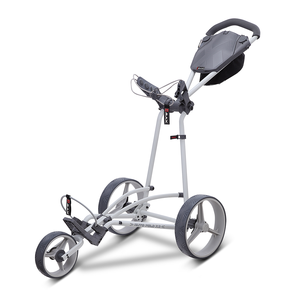 Big Max Autofold X2 Golftrolley – Schwarz