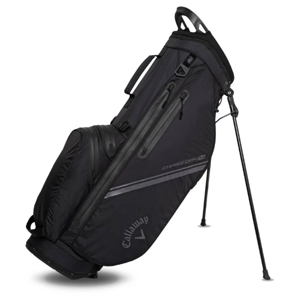 Callaway Chase Dry Waterproof Stand Bag 2025 - Schwarz