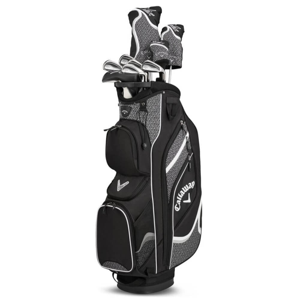 Callaway Solaire Black Complete Dames Golfset 14-delig 2025 met Cartbag