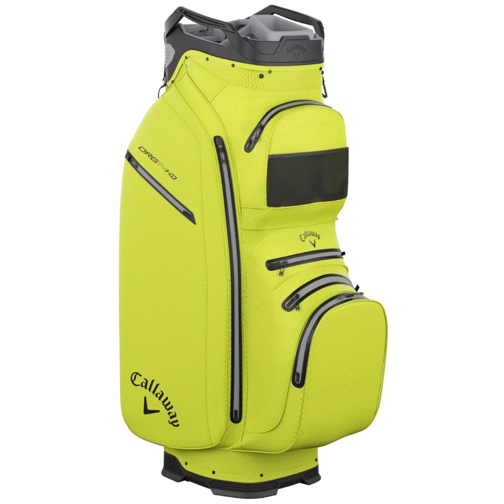 Callaway Org 14 HD Waterproof Cart Bag 2026 Fluo Geel