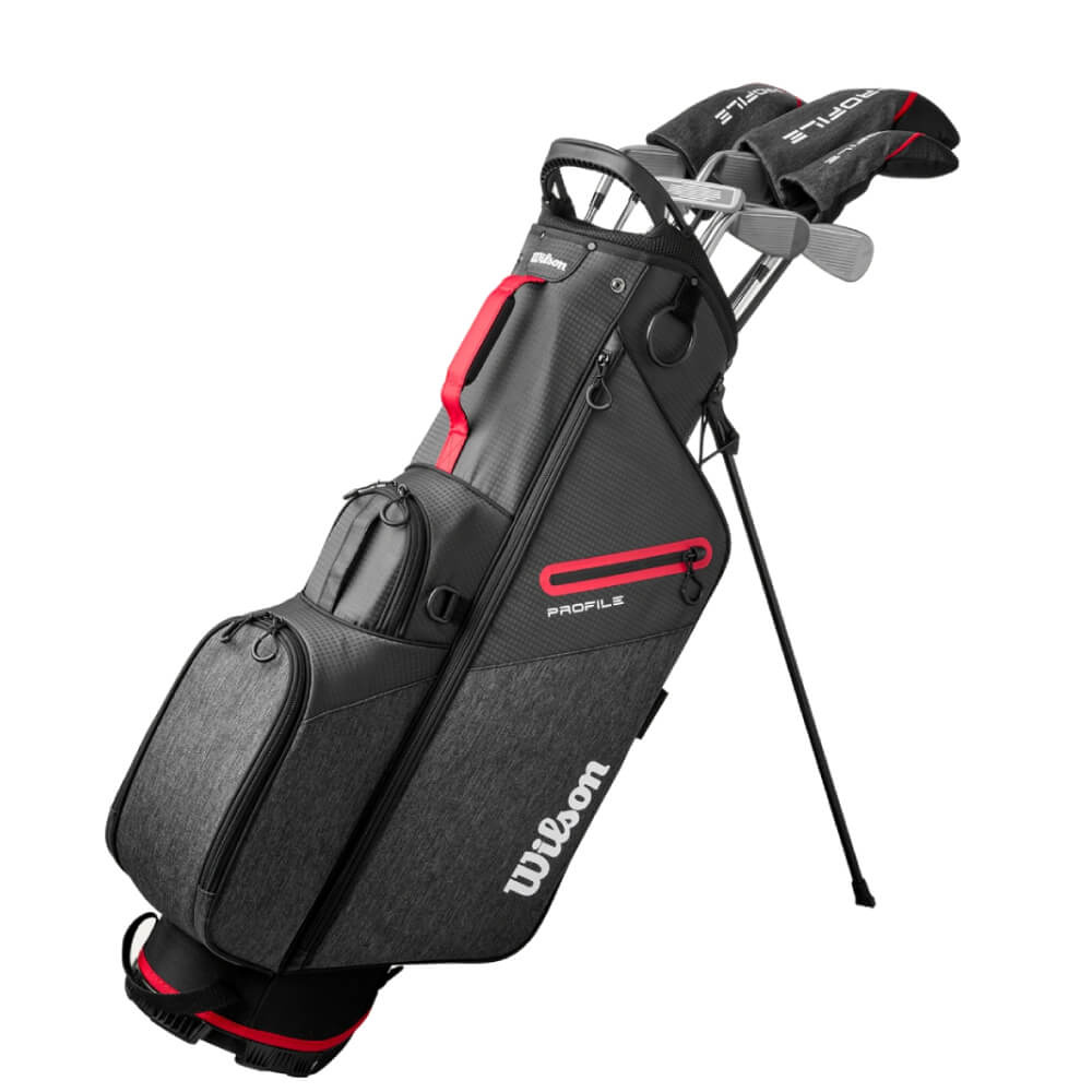 Wilson Profile 14-teiliger Golfschlägersatz 2025 Standbag Stahlschaft